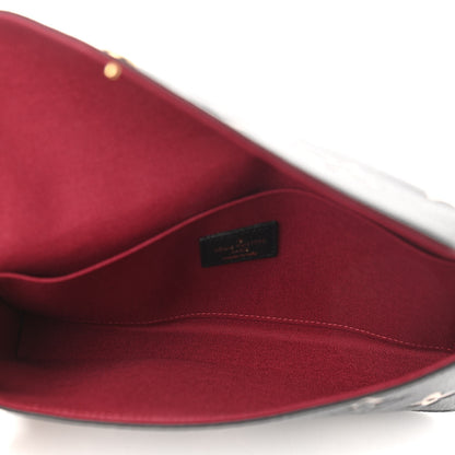 Louis Vuitton Empreinte Monogram Giant Felicie Pochette Black Beige 6 of 11