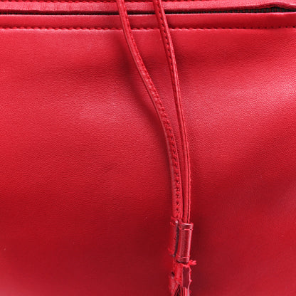Bottega Veneta Nappa Intrecciato Backpack China Red 17 of 18