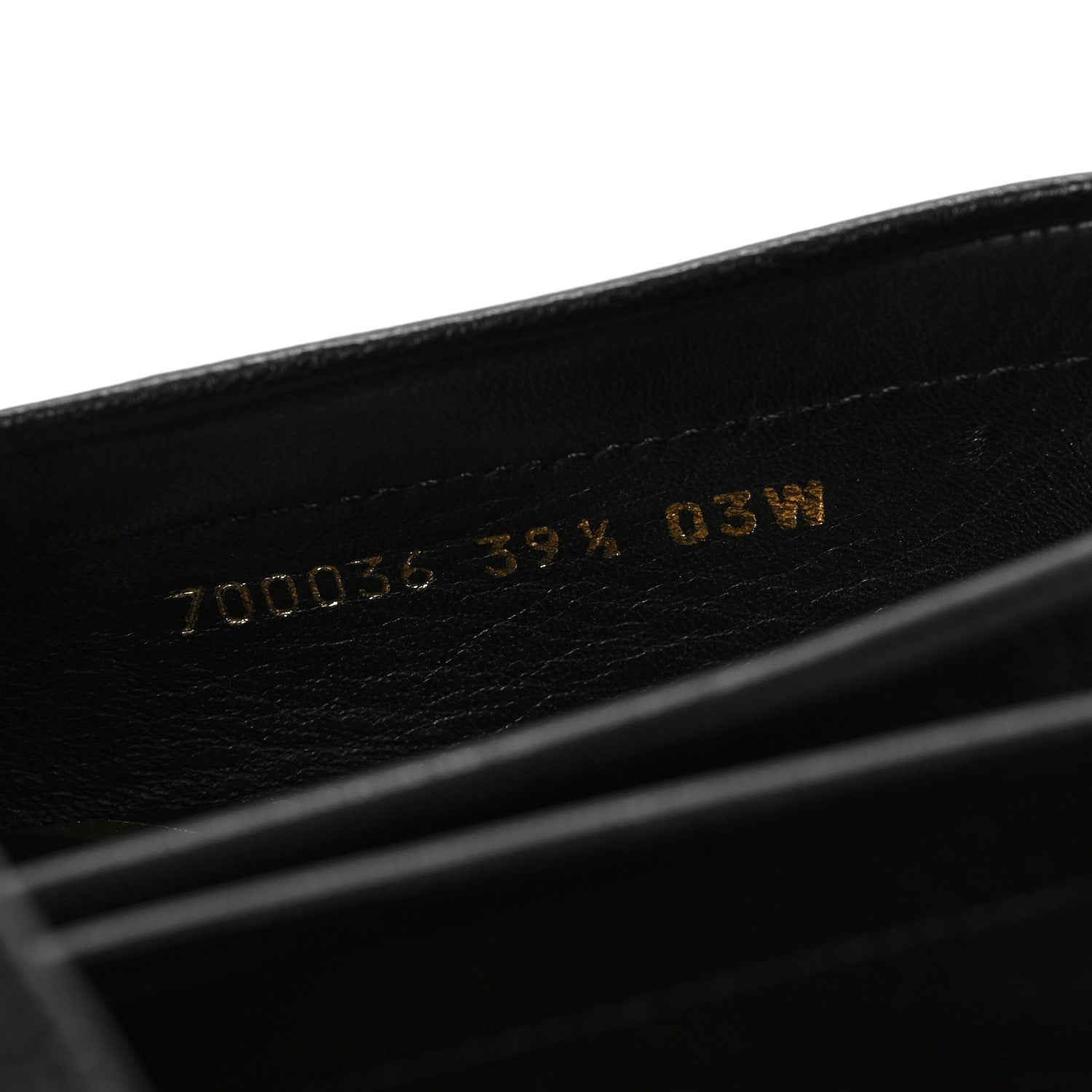 Gucci Goatskin Womens Logo 15mm Loafers 39.5 Black 13 of 16