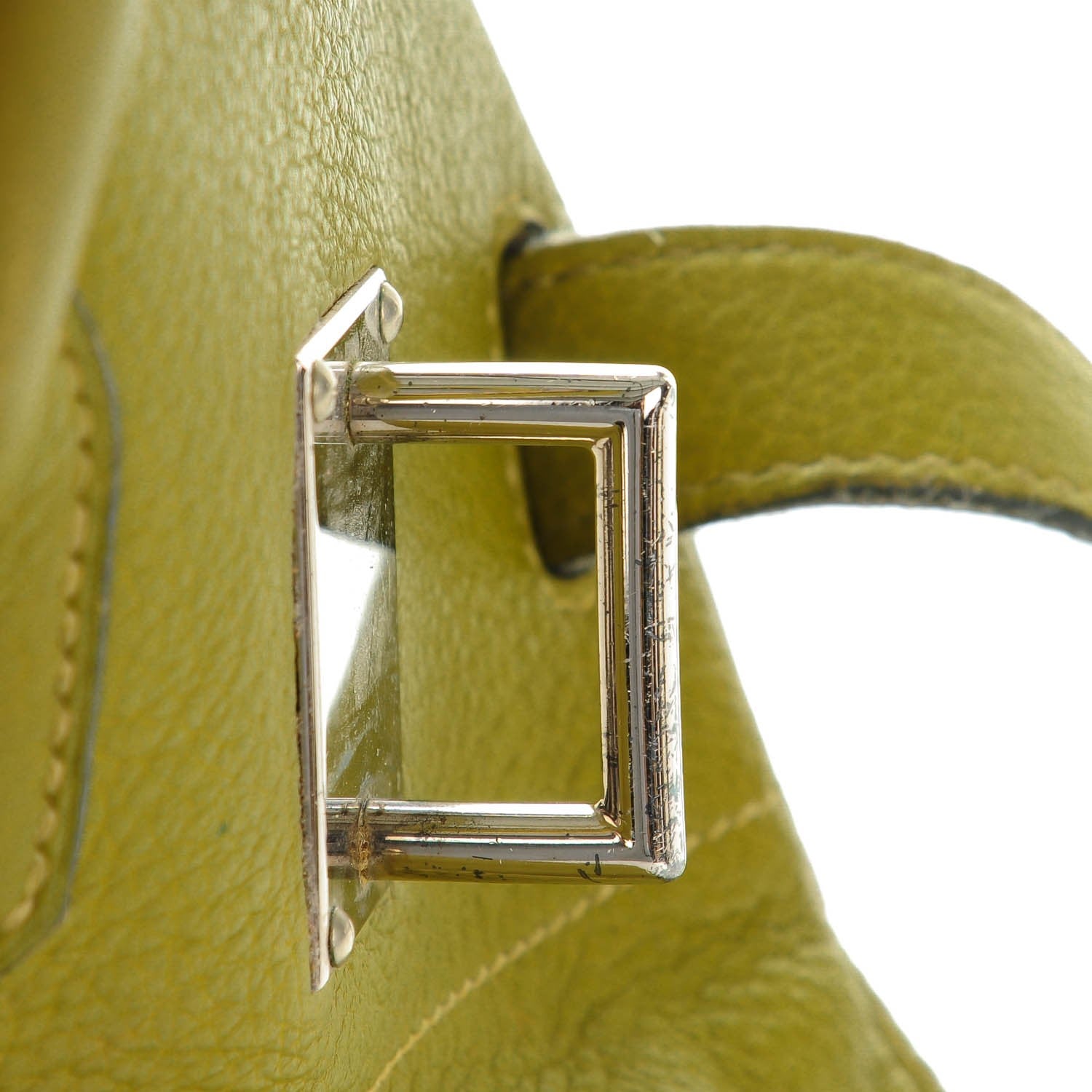 Hermes Taurillon Clemence JPG Birkin 42 Chartreuse 28 of 35