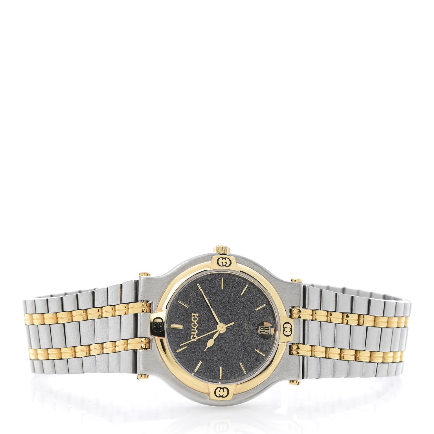 Gucci Stainless Steel 32mm 9000M Quartz Watch Grey 3 of 5