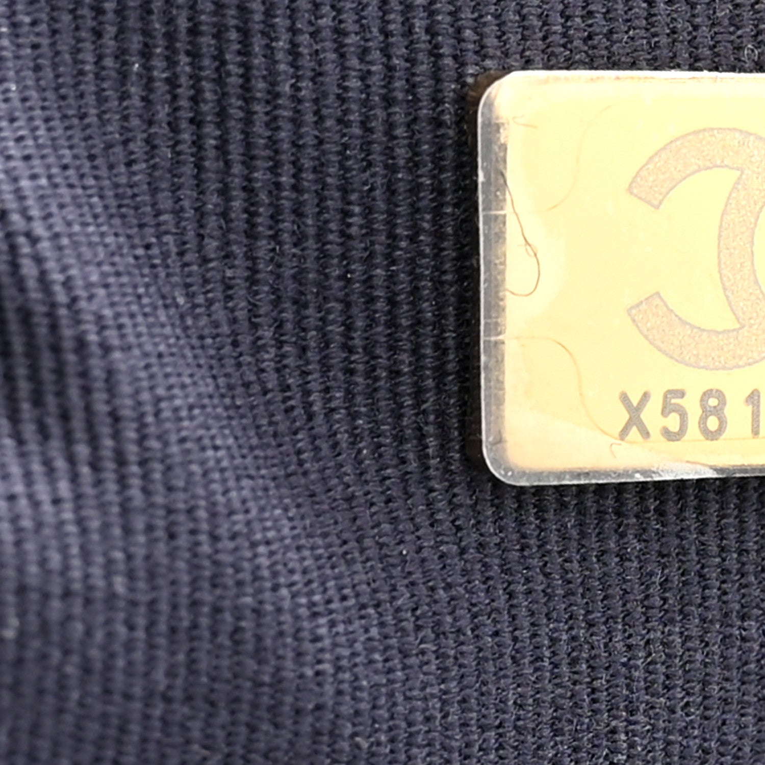 Chanel Caviar Quilted Large Funky Match Flap Navy 7 of 10