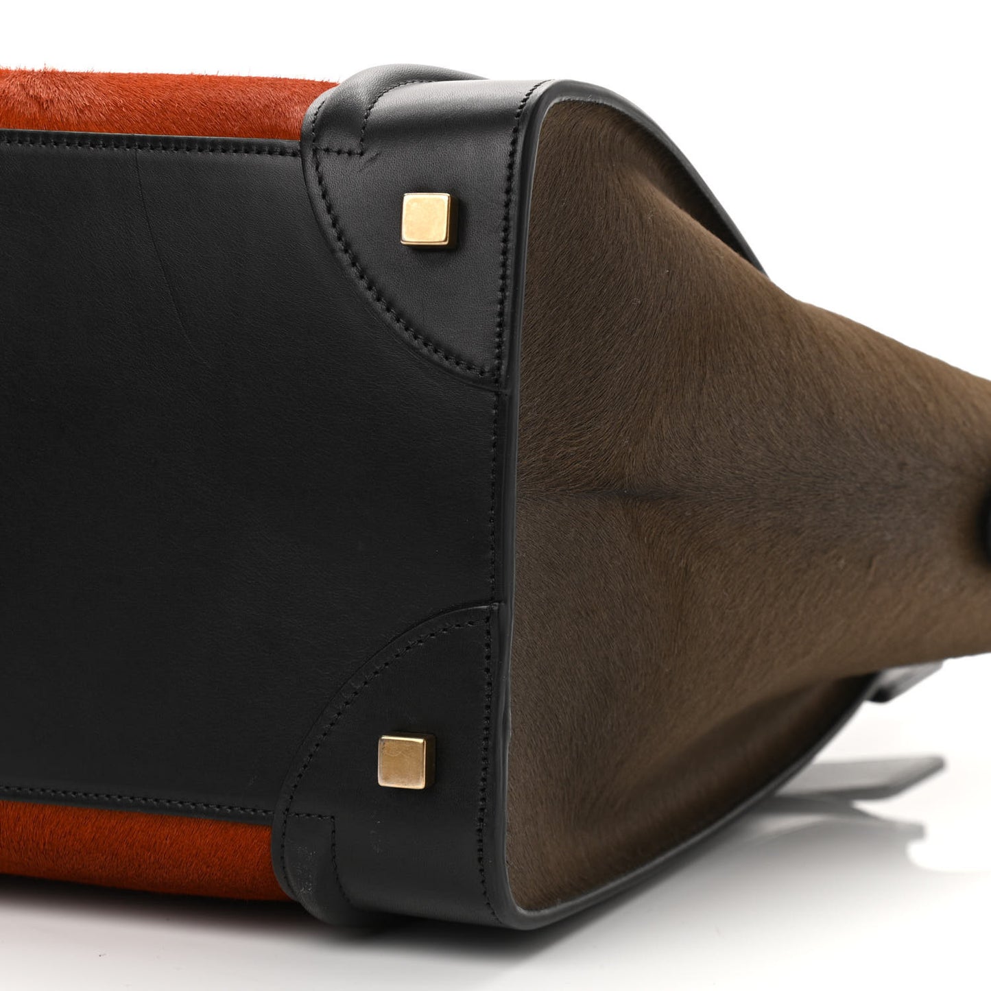 Pony Hair Mini Luggage Brick