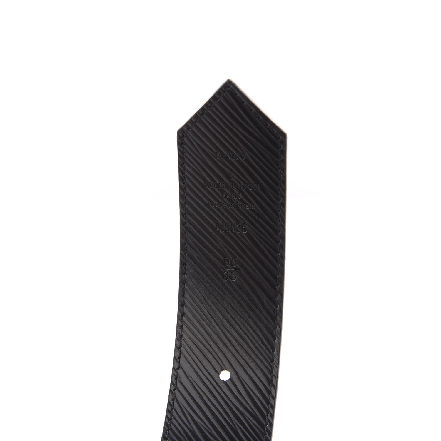Louis Vuitton Monogram Epi 35mm LV Circle Reversible Belt 90 36 Black 5 of 6