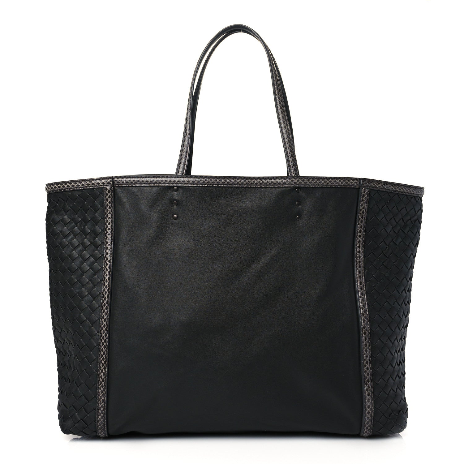 Bottega Veneta Nappa Ayers Intrecciato Tote Grey 1 of 10