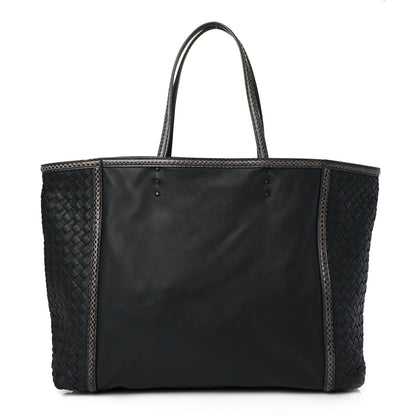 Bottega Veneta Nappa Ayers Intrecciato Tote Grey 1 of 10