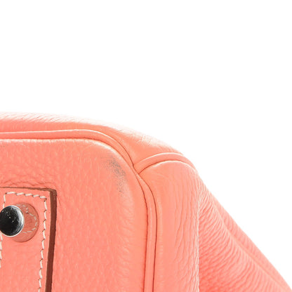 Hermes Taurillon Clemence Birkin 30 Crevette 31 of 33