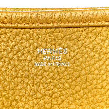 Hermes Taurillon Clemence Evelyne III PM Soleil 6 of 13