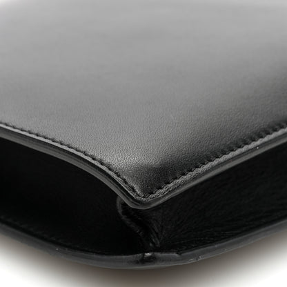 Celine Smooth Calfskin Mini Clasp Bag Black 8 of 9