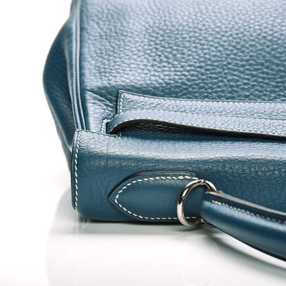 Hermes Taurillon Clemence Kelly Retourne 32 Blue Jean 21 of 40