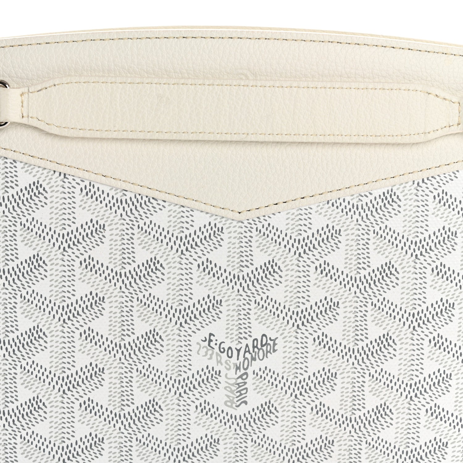 Goyard Goyardine Mini Rouette Structure White 8 of 10