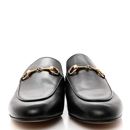 Gucci Calfskin Womens Princetown Slippers 38.5 Black 2 of 8