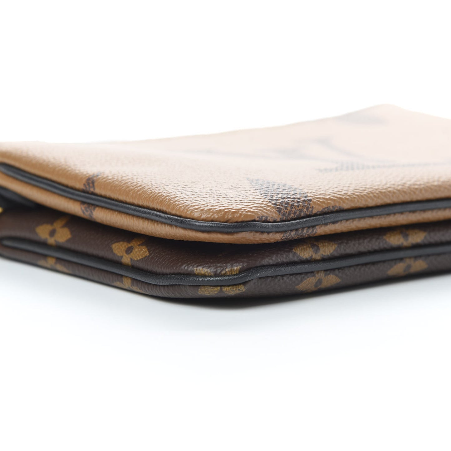 Reverse Monogram Giant Double Zip Pochette