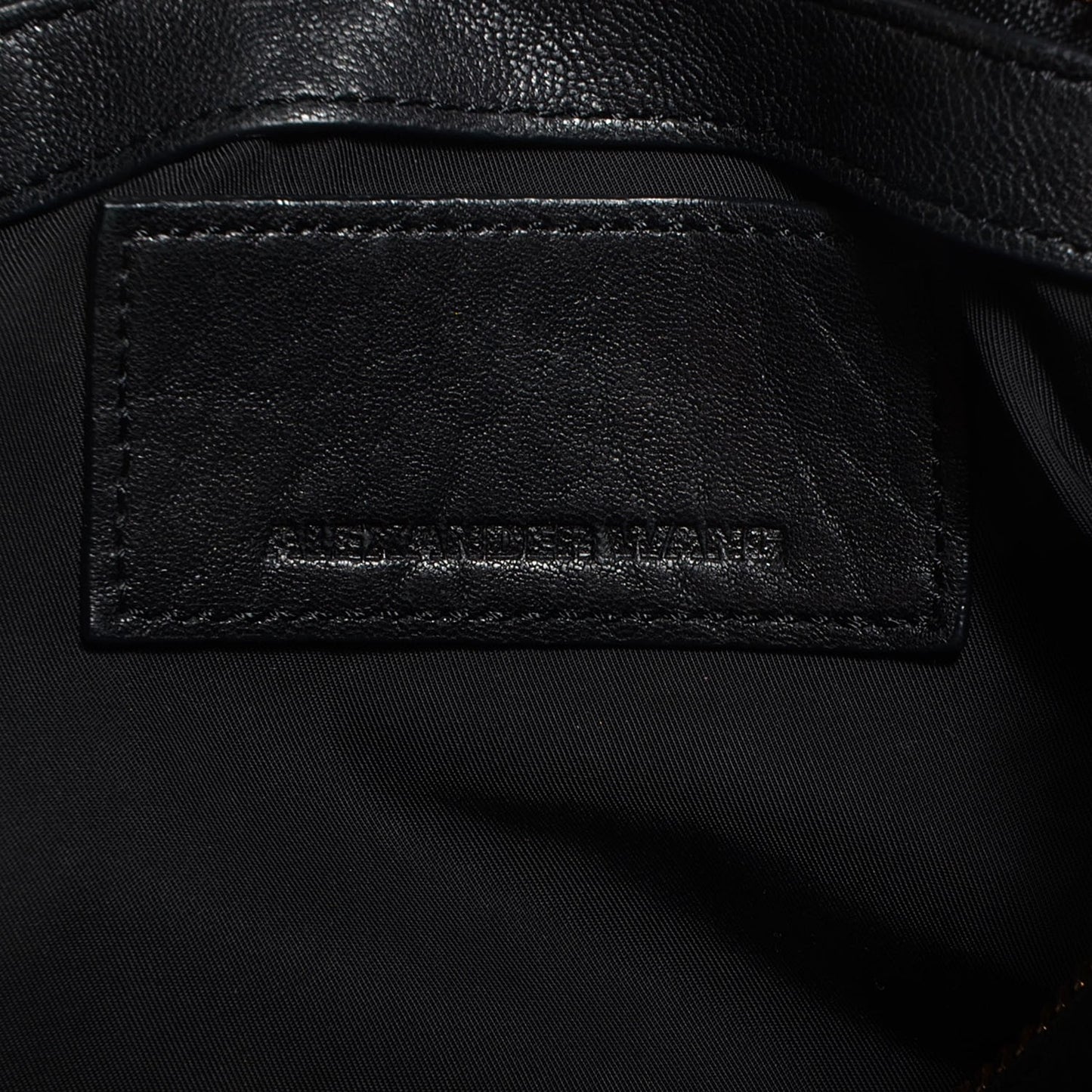Pebbled Lambskin Rocco Black Rose Gold Hardware