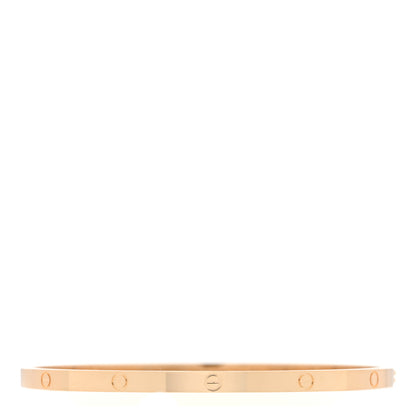 Cartier 18K Yellow Gold Small LOVE Bracelet 19 1 of 7