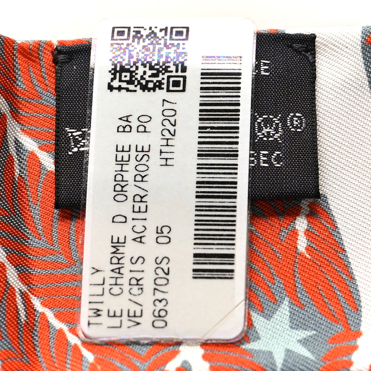 Silk Le Charme D Orphee Twilly Gris Acier Rose Poudre