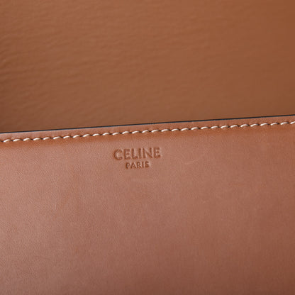 Celine Natural Calfskin Medium Triomphe Tan 5 of 14