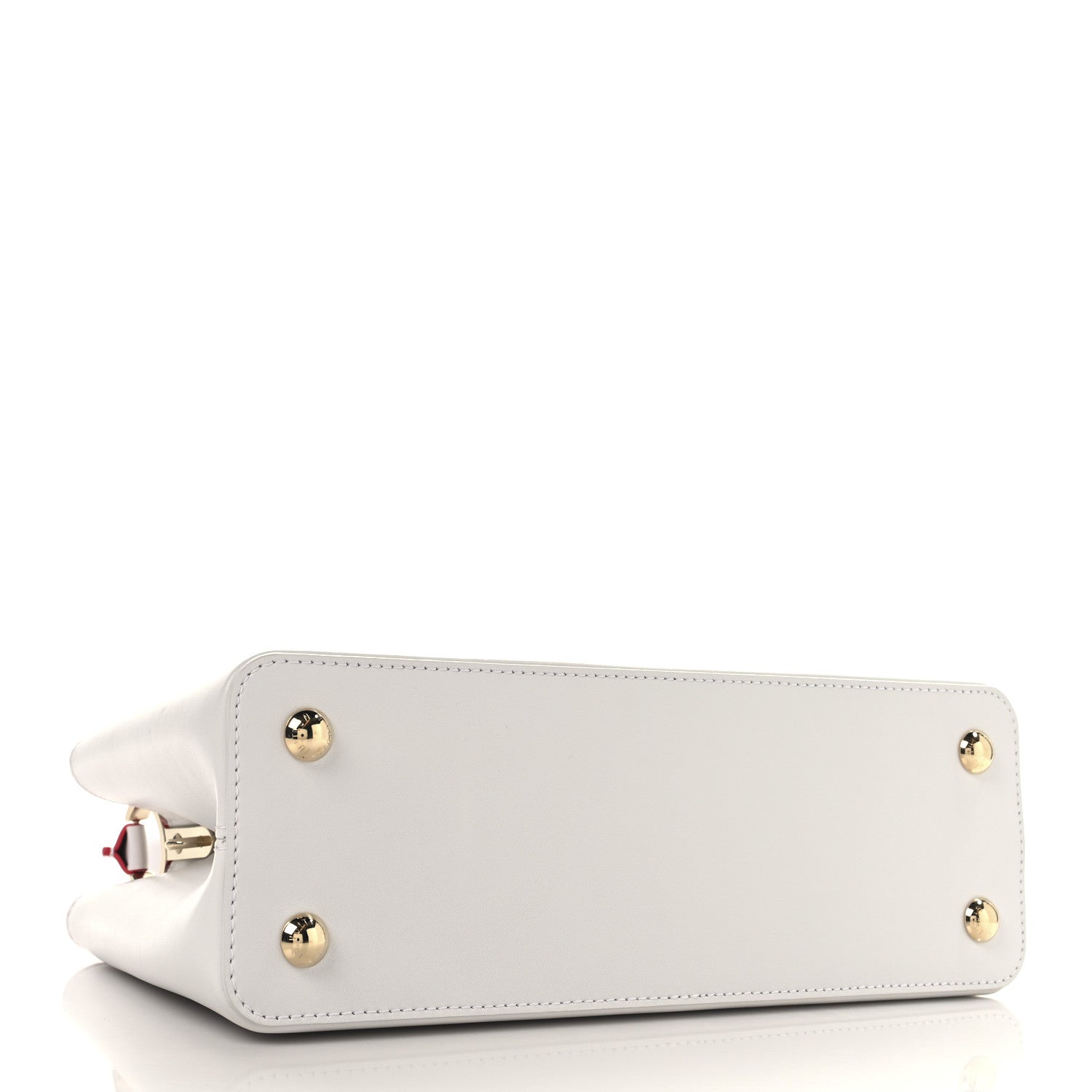 Louis Vuitton Lambskin Beatriz Milhazes Artycapucines PM White Multicolor 3 of 8
