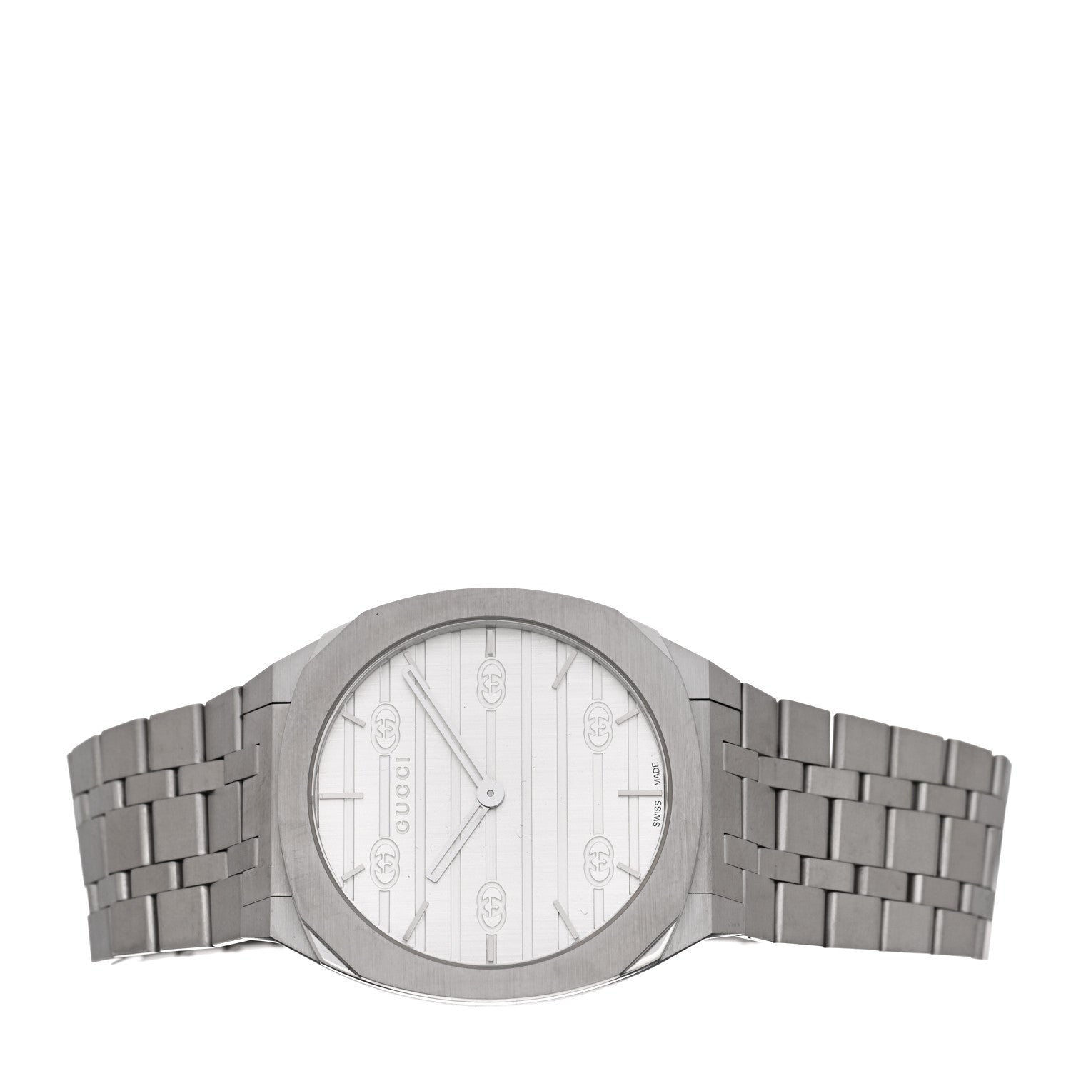 Gucci Stainless Steel 34mm 25H Quartz Watch 2 of 4