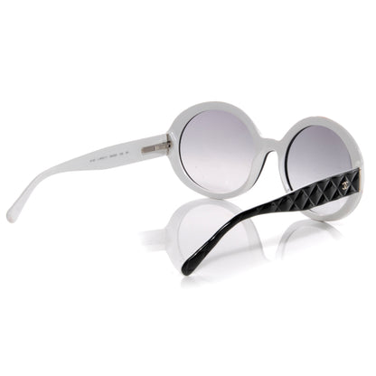 Chanel Quilted CC Mod Sunglasses 5120 Black/White 2 of 5