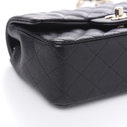Chanel Caviar Quilted Mini Rectangular Flap Black 8 of 10