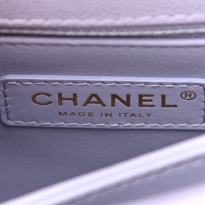Chanel Caviar Quilted Mini Coco Handle Flap Light Purple 5 of 8