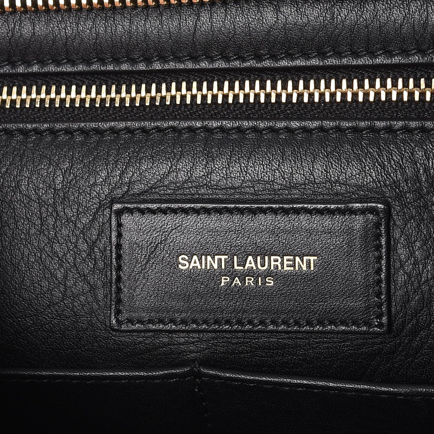 Saint Laurent Calfskin Medium Classic Y Cabas Black 6 of 12