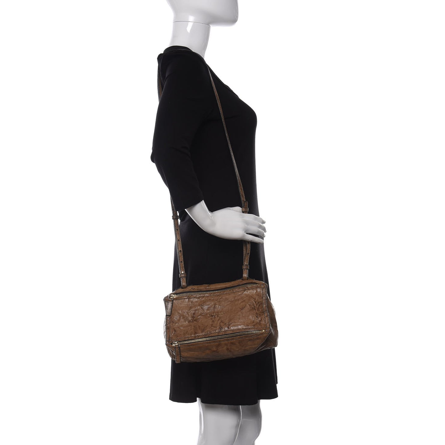Tumbled Sheepskin Mini Pandora Brown