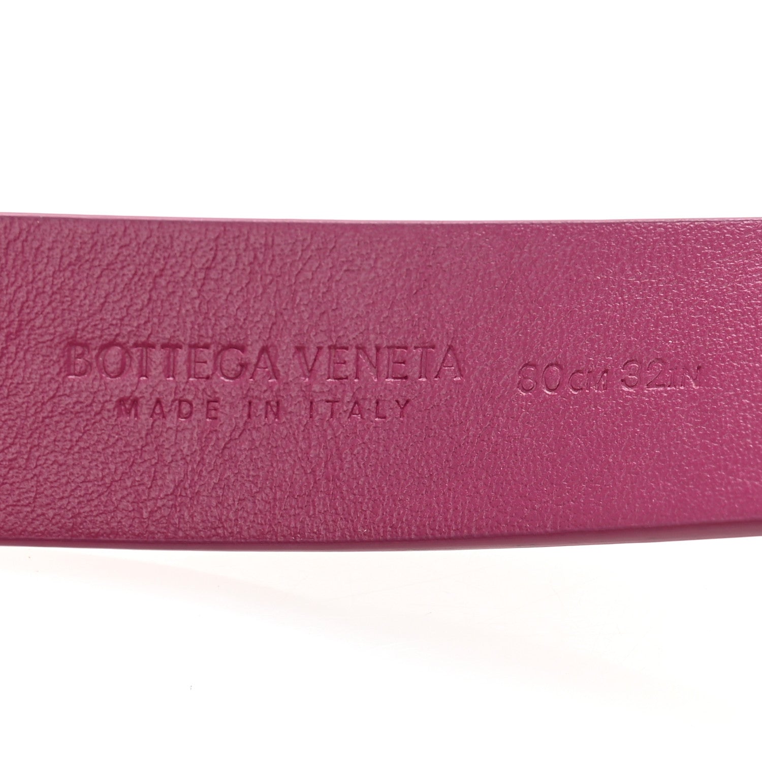 Bottega Veneta Nappa Belt 80 32 Ametista 5 of 7