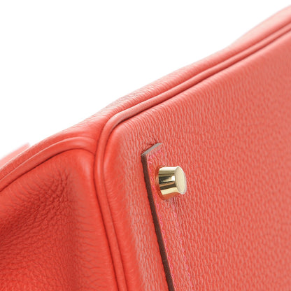 Hermes Togo Birkin 30 Geranium 12 of 27