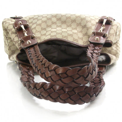 Gucci Monogram Pelham Tote Brown 6 of 12