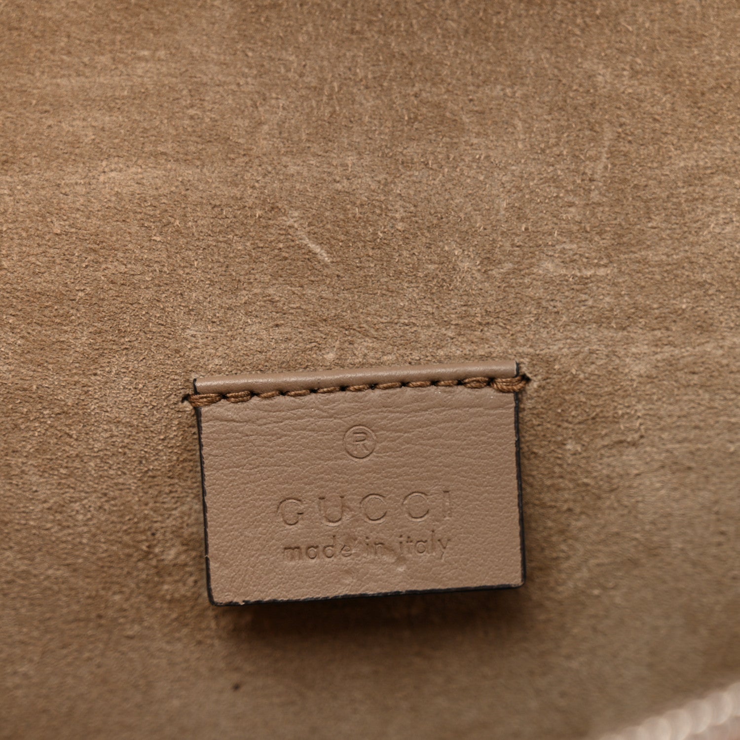 Gucci GG Supreme Monogram Small Dionysus Shoulder Bag Taupe 6 of 12