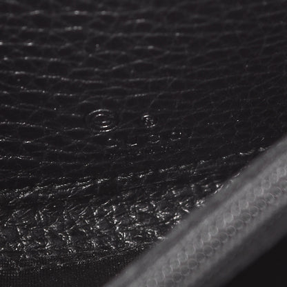 Gucci Denim Monogram Zip Around Wallet Black 5 of 11