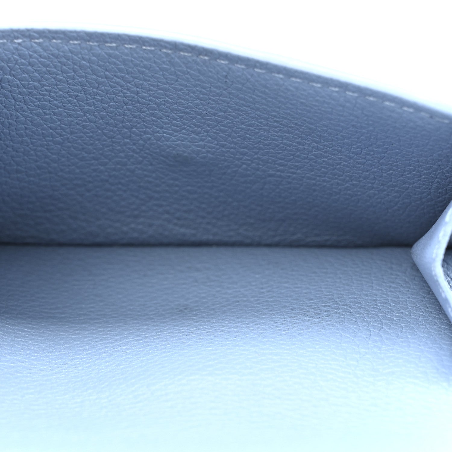 Louis Vuitton Calfskin Lockmini Wallet Blue 6 of 8