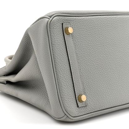 Hermes Togo BIRKIN 30 Gris Mouette 10 of 14