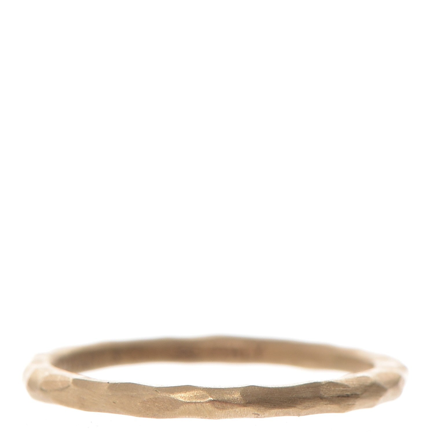 Tiffany 18K Yellow Gold Paloma Picasso Hammered Ring 5.25 3 of 7