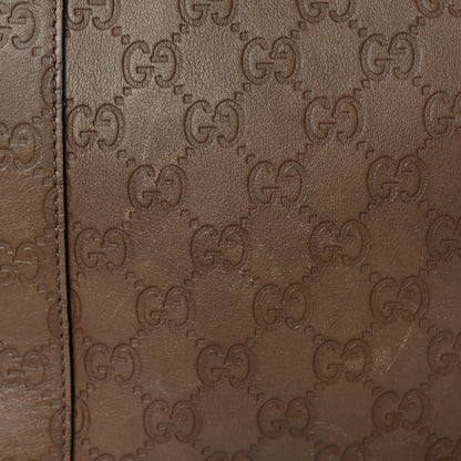Gucci Guccissima Bamboo Top Handle Tote Brown 18 of 21