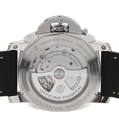Panerai Stainless Steel Calfskin 44mm Luminor 1950 Fu Automatic Watch Black PAM00498 4 of 6