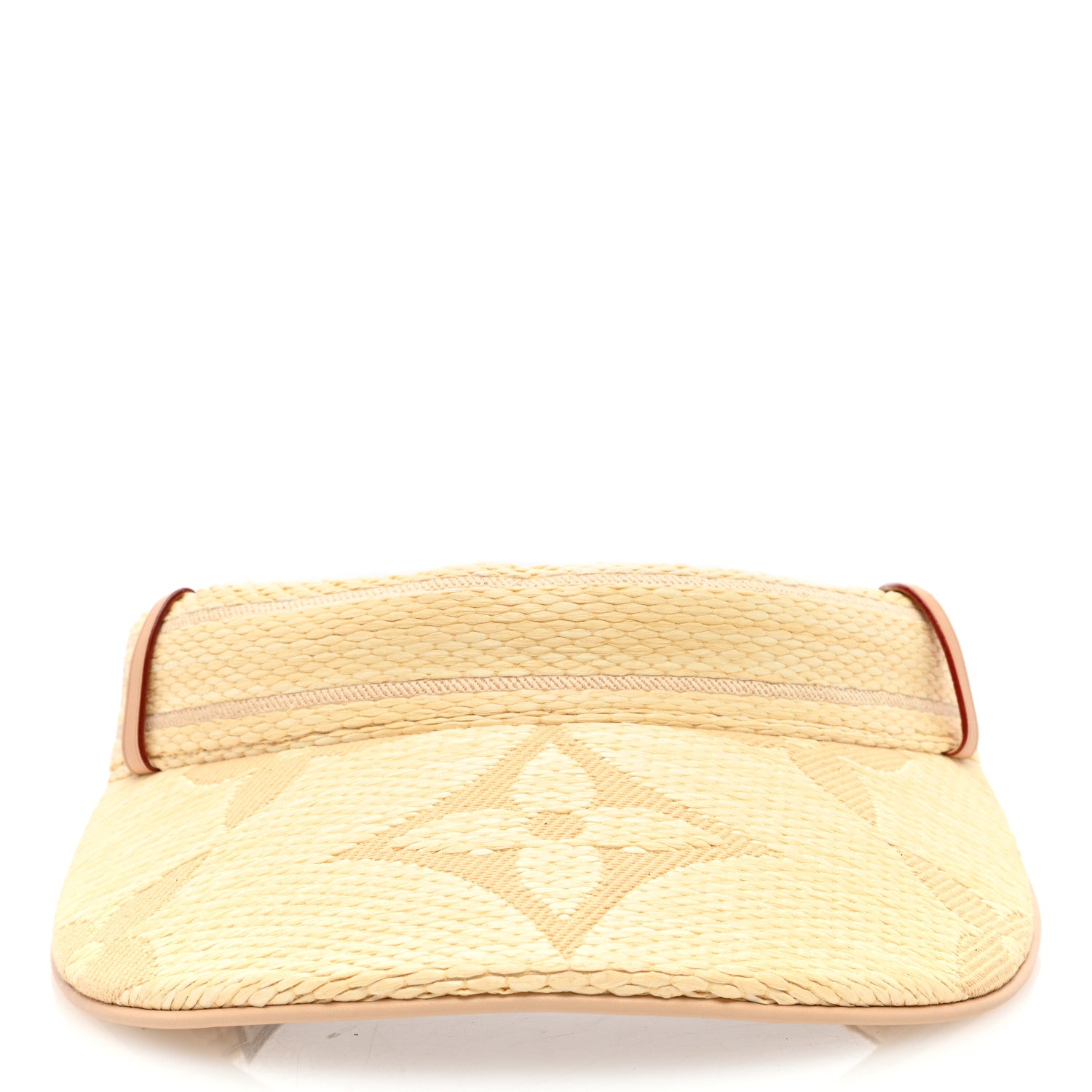 Louis Vuitton Cotton Raffia Effect Beachview Visor Natural 3 of 7