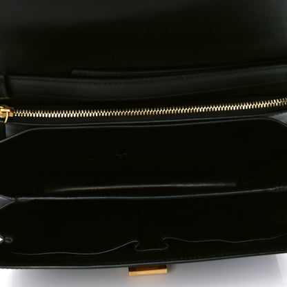 Celine Box Calfskin Medium Classic Box Flap Bag Black 10 of 10