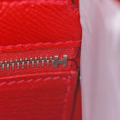 Hermes Epsom Kelly Sellier 32 Rouge Casaque 25 of 29