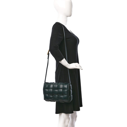 Bottega Veneta Nappa Maxi Intreccio Padded Cassette Crossbody Bag Raintree 2 of 8