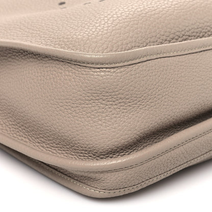 Hermes Taurillon Clemence Evelyne III GM Gris Tourterelle 7 of 10