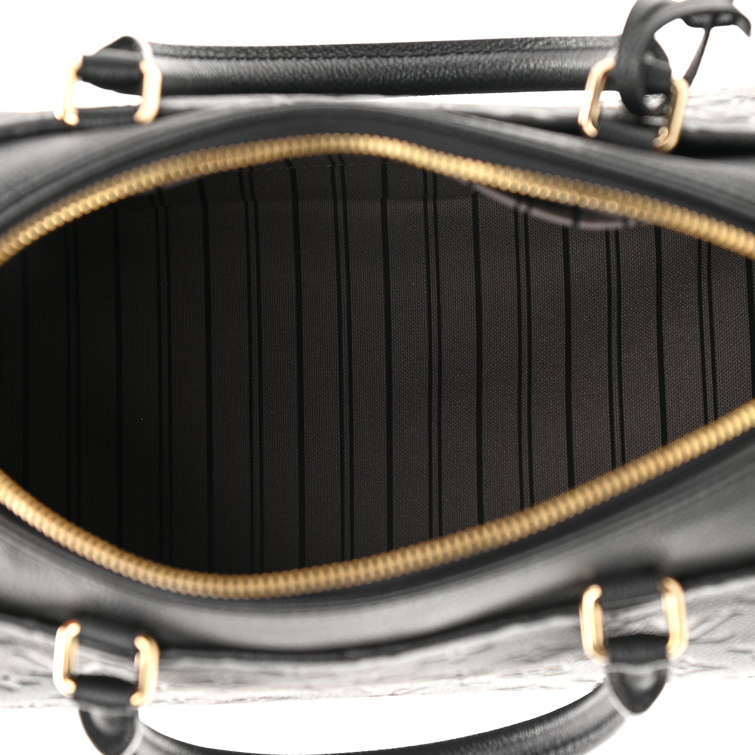 Louis Vuitton Empreinte Speedy Bandouliere 25 NM Black 5 of 9