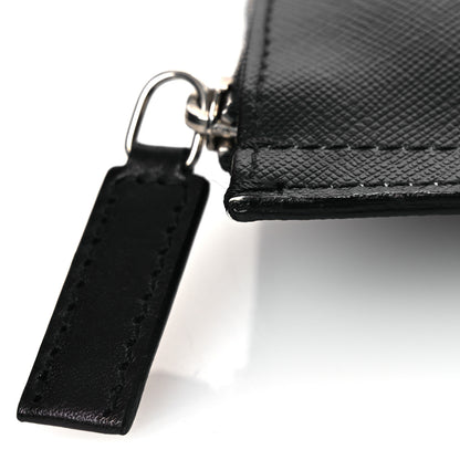 Givenchy Textured Coated Canvas Madonna Print Large Cosmetic Pouch Black 11 of 11