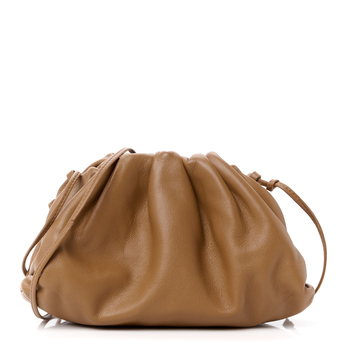Butter Calfskin The Mini Pouch Cammello
