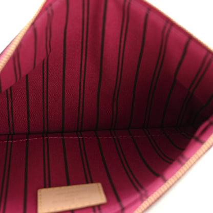 Louis Vuitton Monogram Neverfull MM GM Pochette Pivoine 5 of 9