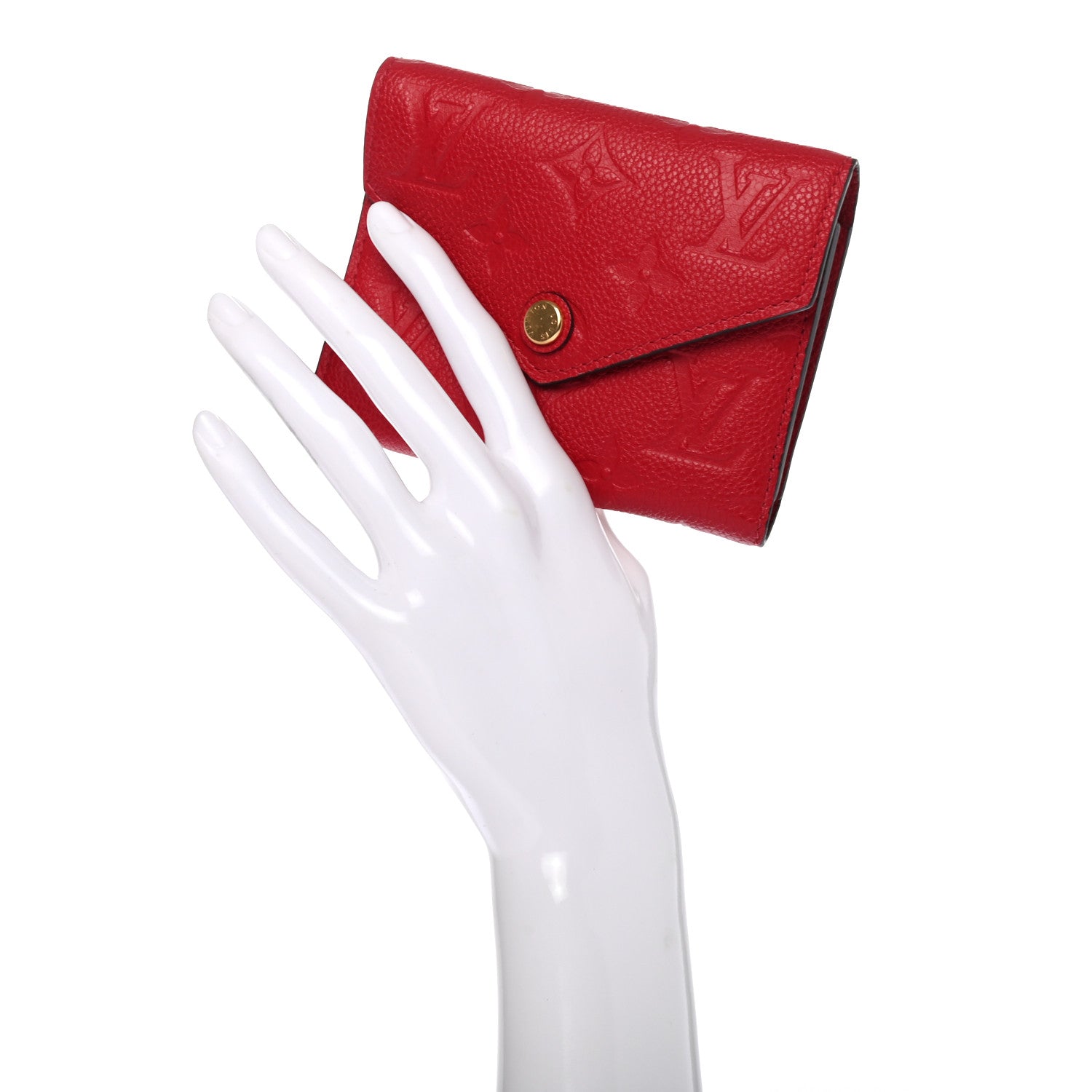 Louis Vuitton Empreinte Victorine Wallet Cherry 2 of 7