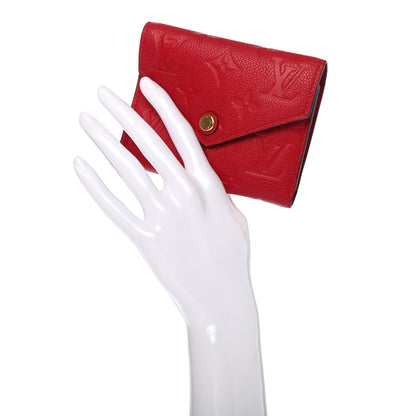 Louis Vuitton Empreinte Victorine Wallet Cherry 2 of 7
