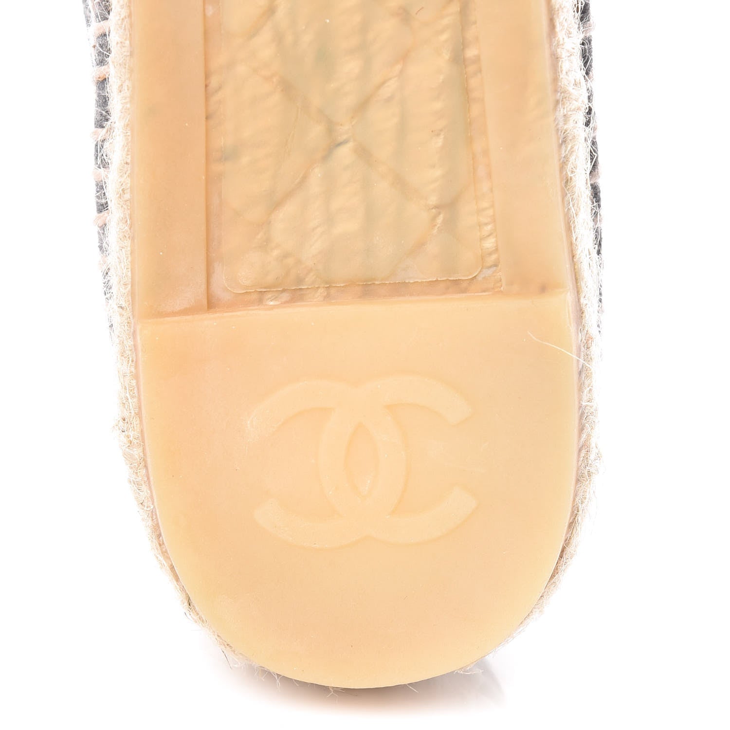 Chanel Striated Suede Espadrilles 37 Dark Grey 7 of 14